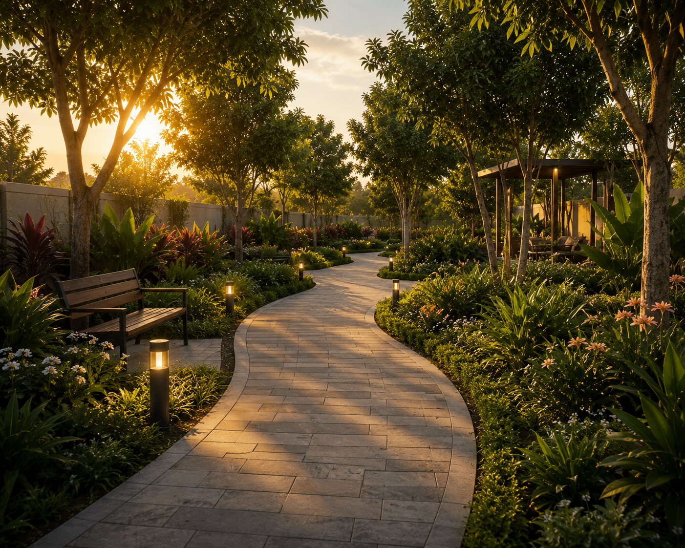 Landscaped Pathways